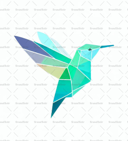 Geometrischer Kolibri